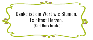 Spruch Dankbarkeit