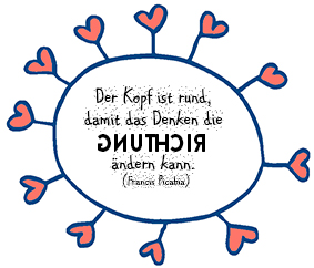 Spruch das Denken