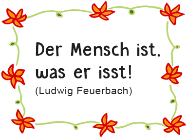 Spruch Ludwig Ernährung