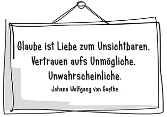 Spruch Johann Wolfgang von Goethe